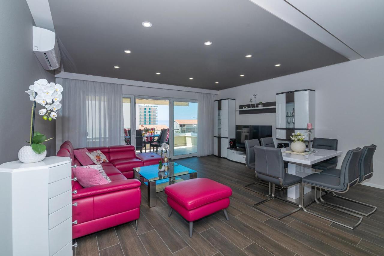 Luxury Apartment Purple Summer Sea View Makarska Eksteriør bilde