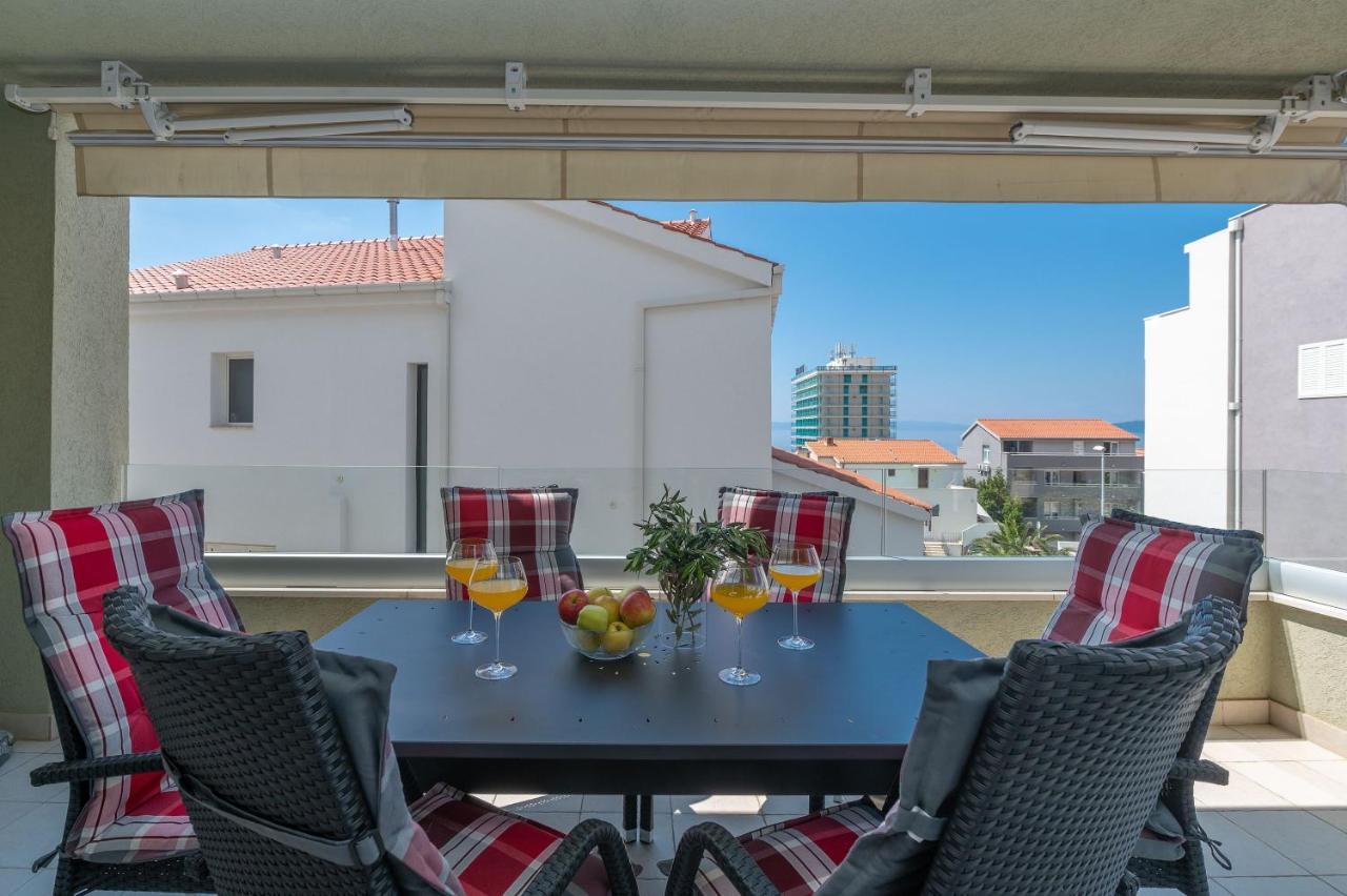 Luxury Apartment Purple Summer Sea View Makarska Eksteriør bilde