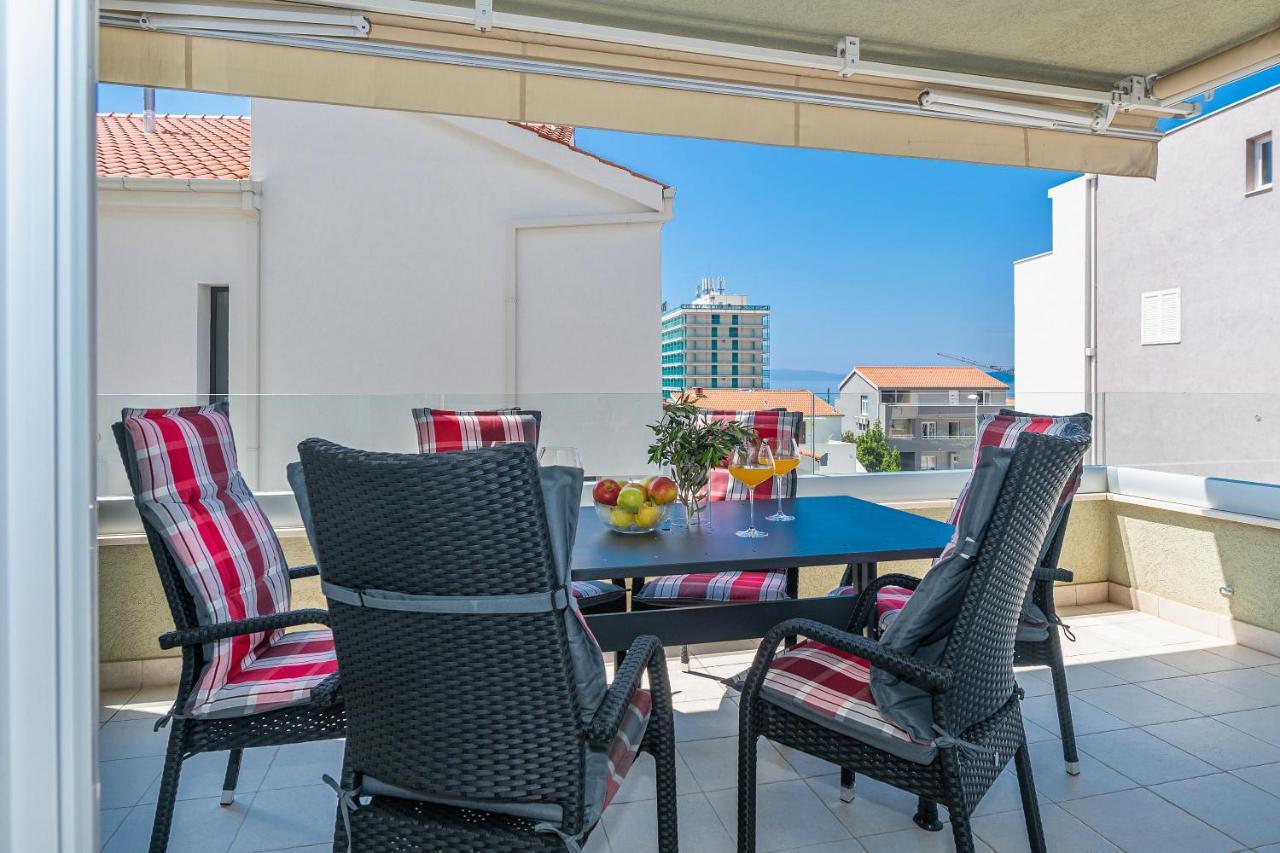 Luxury Apartment Purple Summer Sea View Makarska Eksteriør bilde